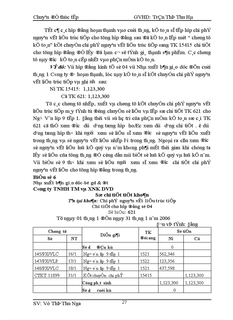 image for page Hoàn thiện Công Tác Kế toán hạch toán chi phí sản xuất và tính giá thành sản phẩm tại Công ty TNHH TM và XNK DVD 1