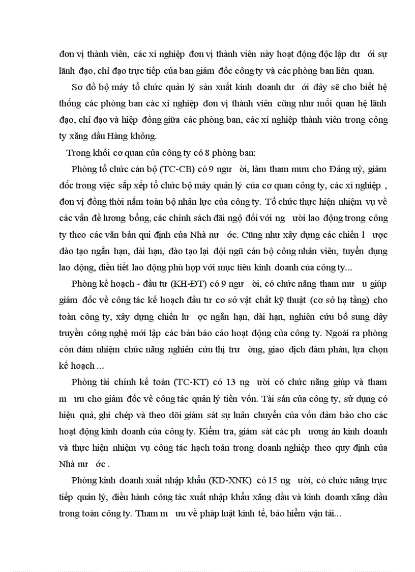 image for page Tạo điều kiện thuận lợi áp dụng thành công hệ thống quản lý chất lượng theo tiêu chuẩn Quốc tế ISO9001 2000 ở công ty Xăng Dầu Hàng Không 1