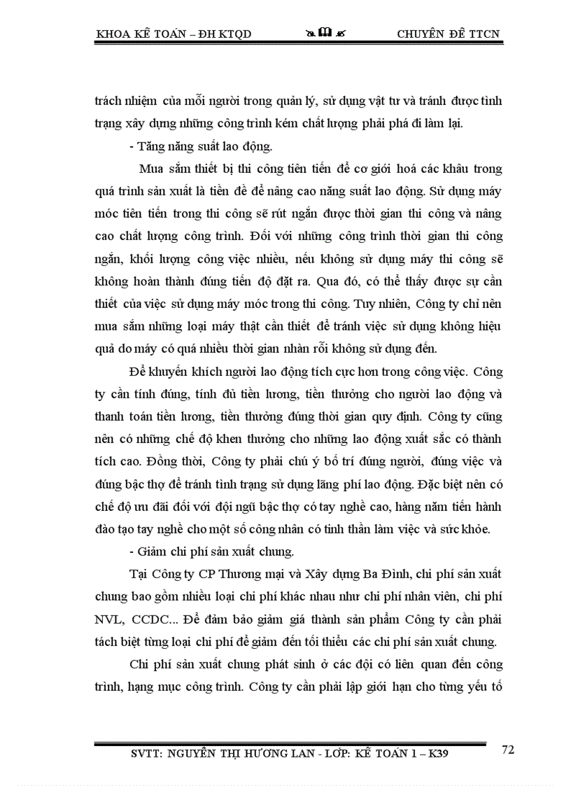 image for page Hoàn thiện kế toán tập hợp chi phí sản xuất và tính giá thành sản phẩm tại Công ty Cổ phần Thương mại và Xây dựng Ba Đình