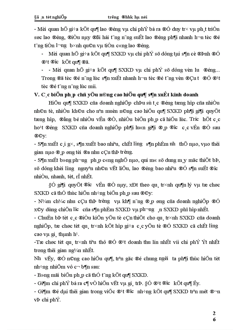 image for page Phân tích hiệu quả sản xuất kinh doanh và một số biện pháp nâng cao hiệu quả sản xuất kinh doanh của Công ty Tuyển than Cửa Ông