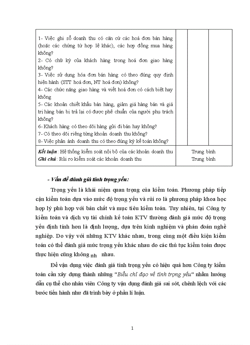 image for page Quy trình kiểm toán bán hàng thu tiền trong kiểm toán Báo cáo tài chính của kiểm toán nội bộ các đơn vị hạch toán độc lập tại Tổng công ty Sông Đà 1