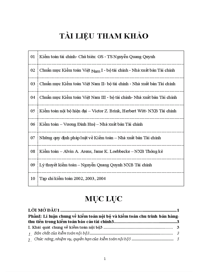 image for page Quy trình kiểm toán bán hàng thu tiền trong kiểm toán Báo cáo tài chính của kiểm toán nội bộ các đơn vị hạch toán độc lập tại Tổng công ty Sông Đà 1