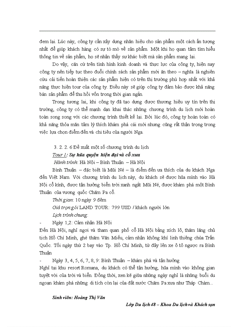 image for page Một số giải pháp hoàn thiện chính sách sản phẩm đối với thị trường khách Nga của công ty TNHH du lịch quốc tế Nhật Minh 1
