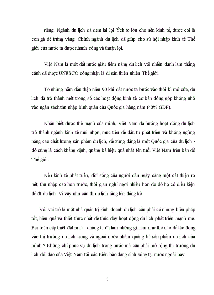 image for page Thực trạng hoạt động và kinh doanh lữ hành của công ty Thương mại và du lịch Hoa Mai