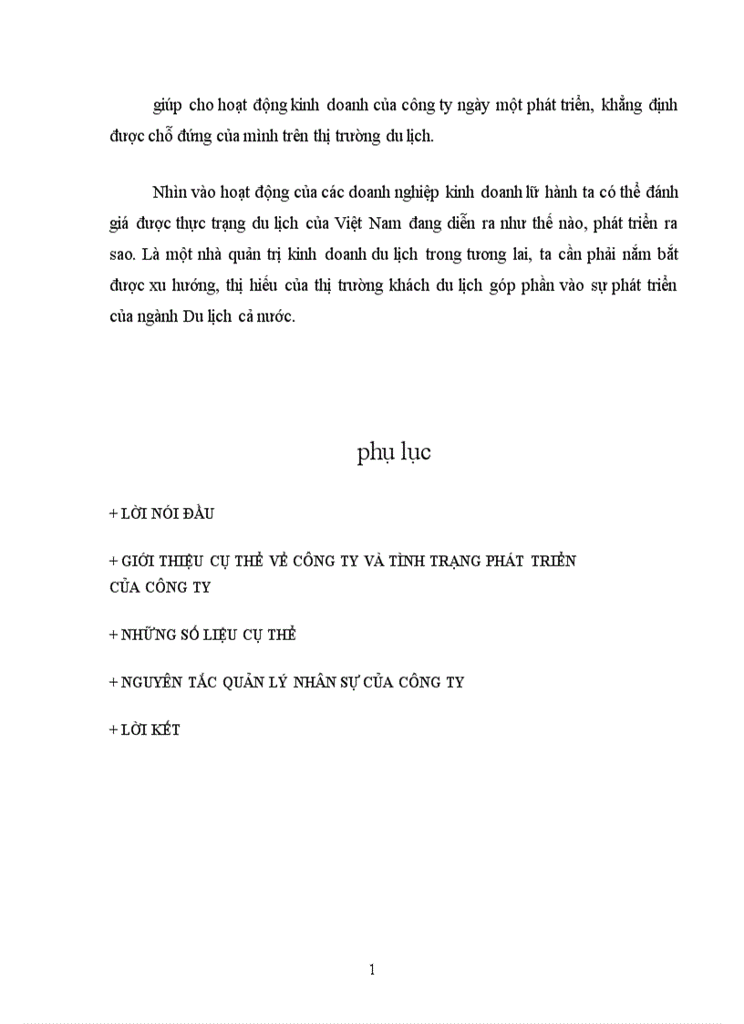 image for page Thực trạng hoạt động và kinh doanh lữ hành của công ty Thương mại và du lịch Hoa Mai