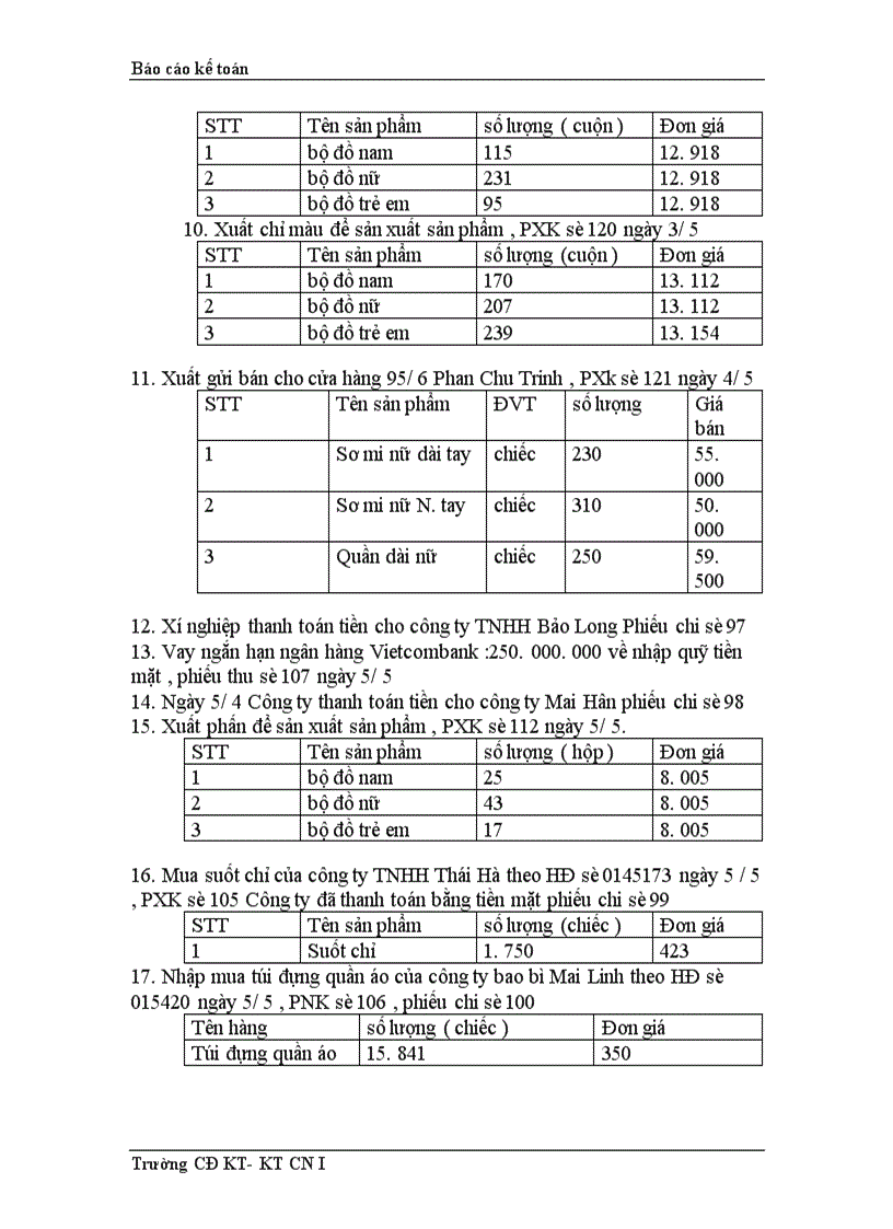 image for page Thực trạng công tác hạch toán kế toán tổng hợp tại Công ty dệt len Mùa Đông 1