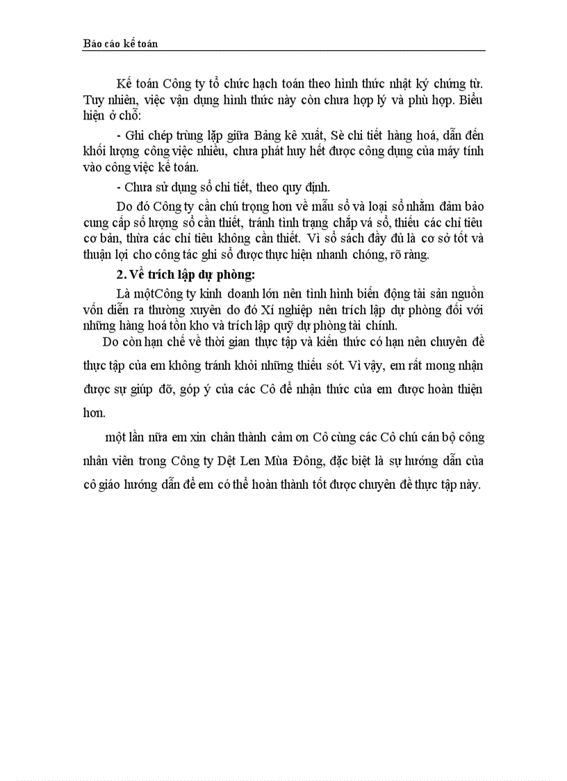 image for page Thực trạng công tác hạch toán kế toán tổng hợp tại Công ty dệt len Mùa Đông 1