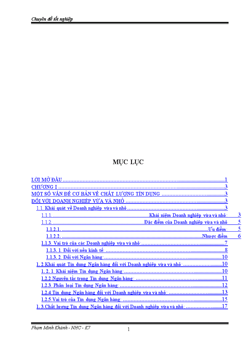 image for page Nâng cao chất lượng tín dụng đối với các Doanh nghiệp vừa và nhỏ tại Sở giao dịch Ngân hàng Ngoại thương Việt Nam 1