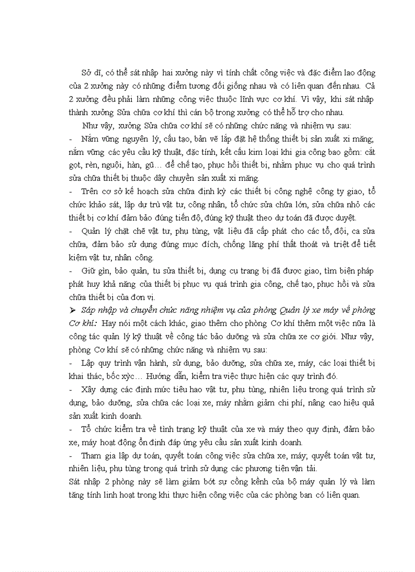 image for page Hoàn thiện cơ cấu tổ chức bộ máy quản lý SXKD của Công ty CP xi măng Bỉm Sơn