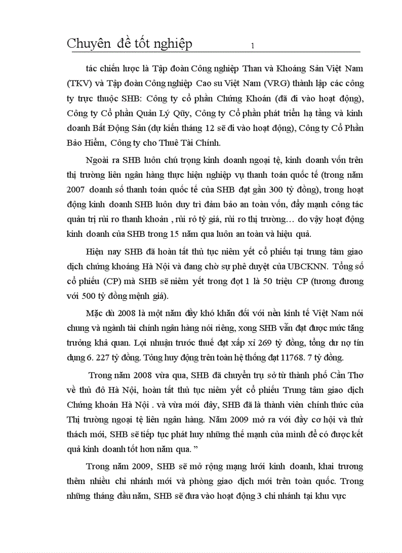 image for page Giải pháp nâng cao hiệu quả huy động vốn của ngân hàng thương mại cổ phần Sài Gòn Hà Nội SHB