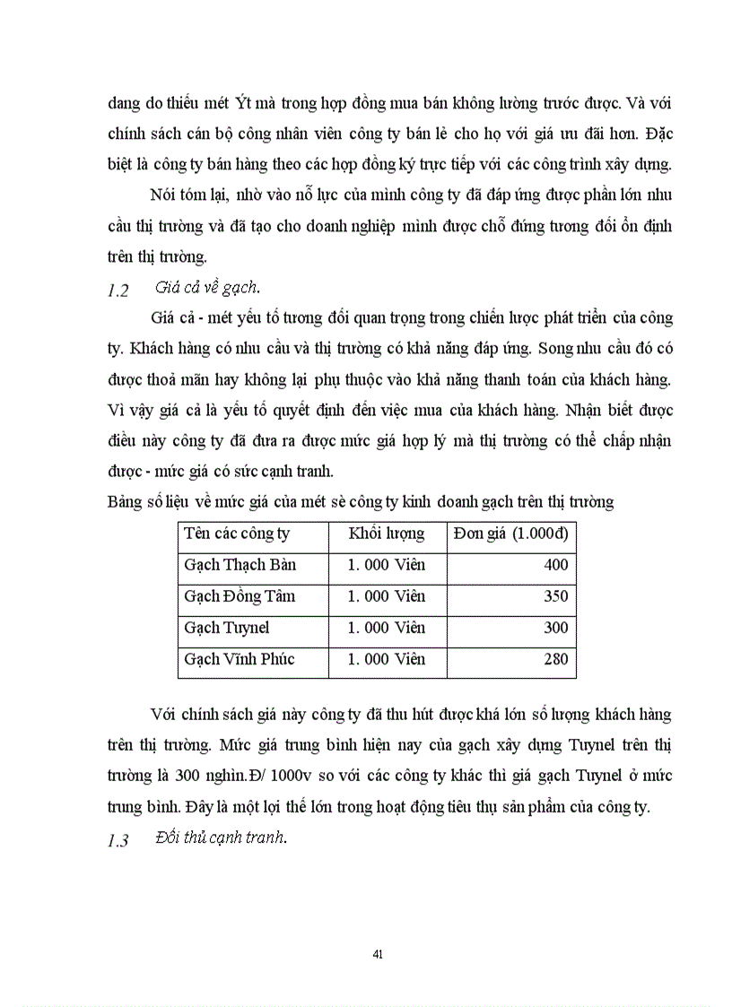 image for page Những biện pháp mở rộng thị trường tiêu thụ vật liệu xây dựng gạch tuynel của Công ty cổ phần Bạch Đằng