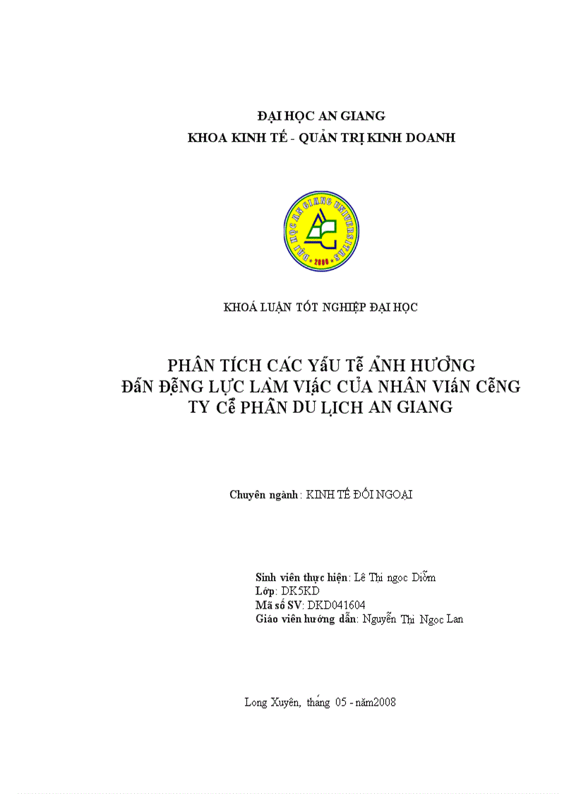 image for page Phân ti ch ca c yê u tô a nh hươ ng đê n đô ng lư c la m viê c cu a nhân viên công ty cô phâ n du li ch an giang