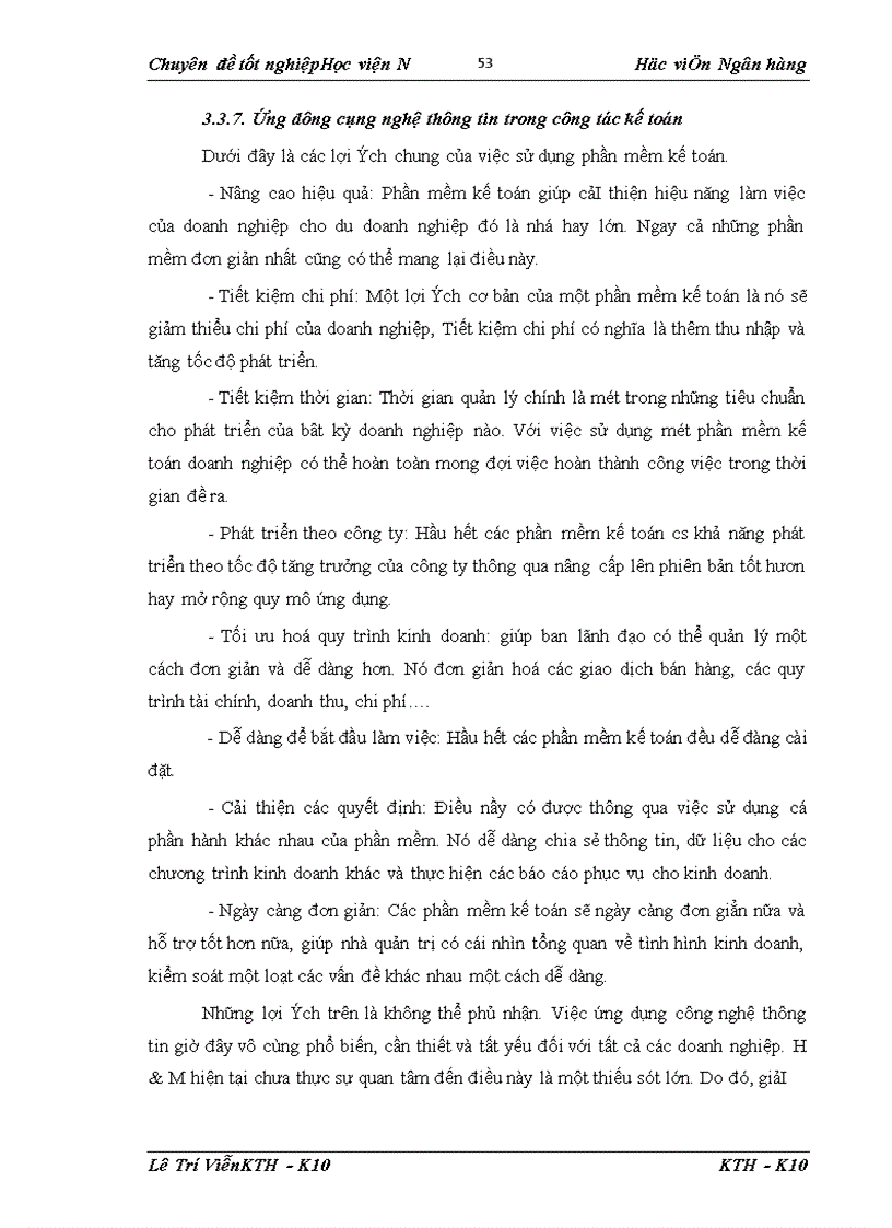 image for page Kế toán tiêu thụ thành phẩm và xác định kết quả tiêu thụ thành phẩm tại Công ty cổ phần thực phẩm H M
