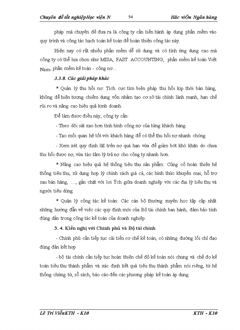 image for page Kế toán tiêu thụ thành phẩm và xác định kết quả tiêu thụ thành phẩm tại Công ty cổ phần thực phẩm H M