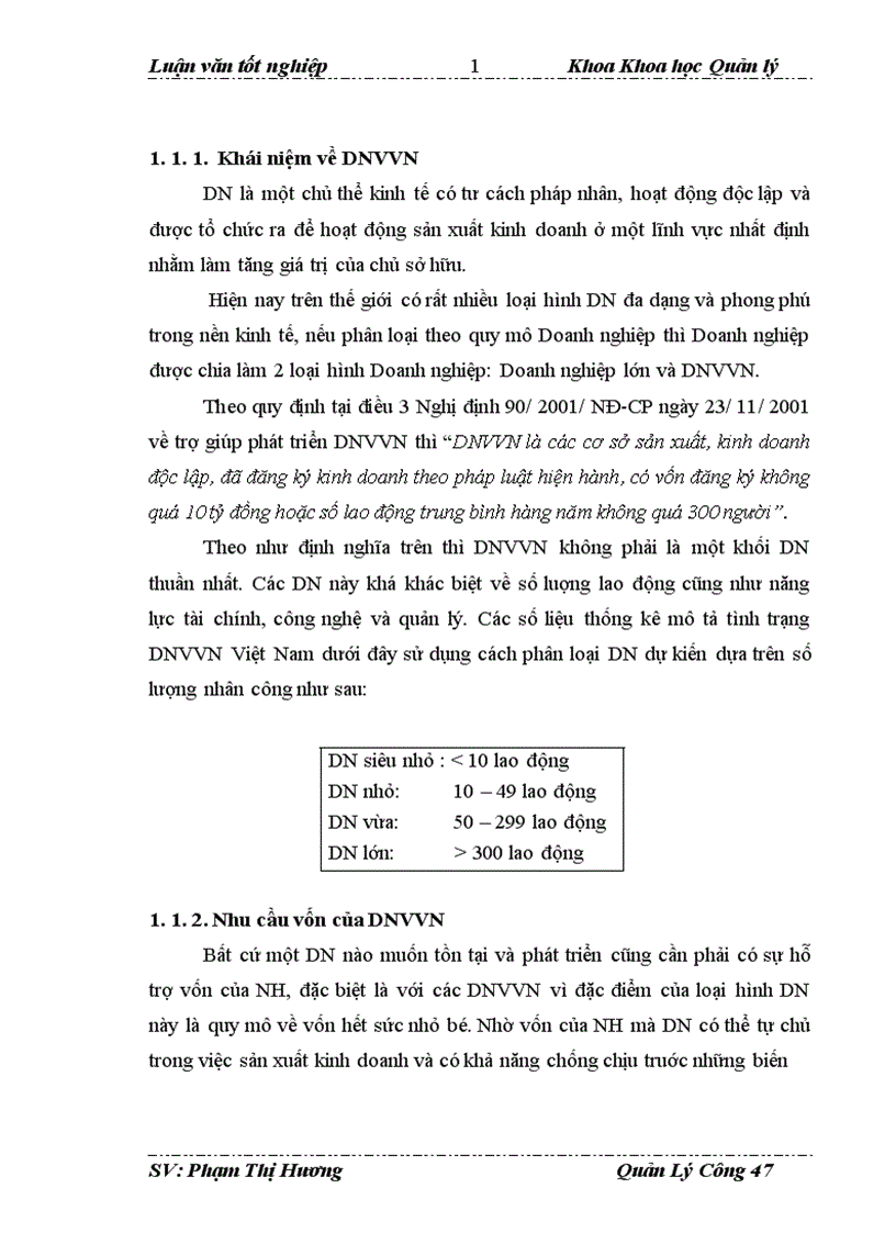 image for page Quản lý hoạt động tín dụng đối với DNVVN tại NHĐT PT Việt Nam chi nhánh Quang Trung 1
