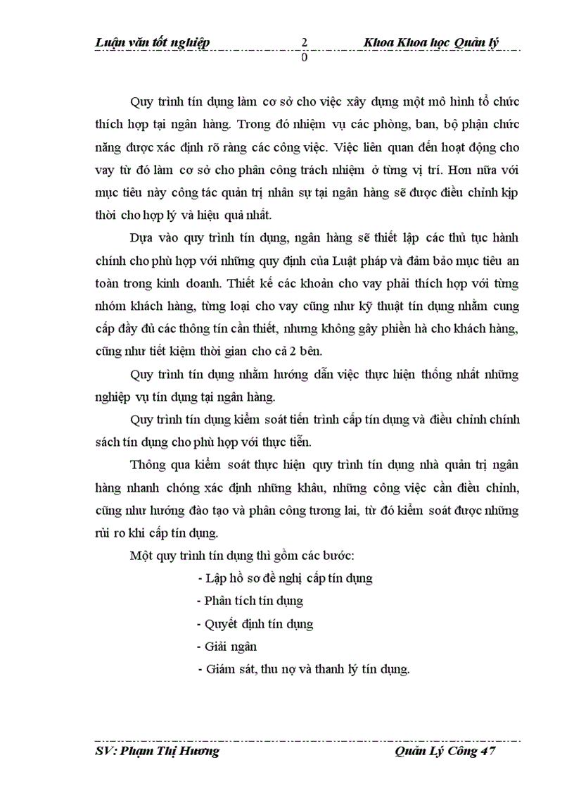 image for page Quản lý hoạt động tín dụng đối với DNVVN tại NHĐT PT Việt Nam chi nhánh Quang Trung 1