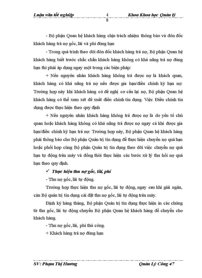 image for page Quản lý hoạt động tín dụng đối với DNVVN tại NHĐT PT Việt Nam chi nhánh Quang Trung 1