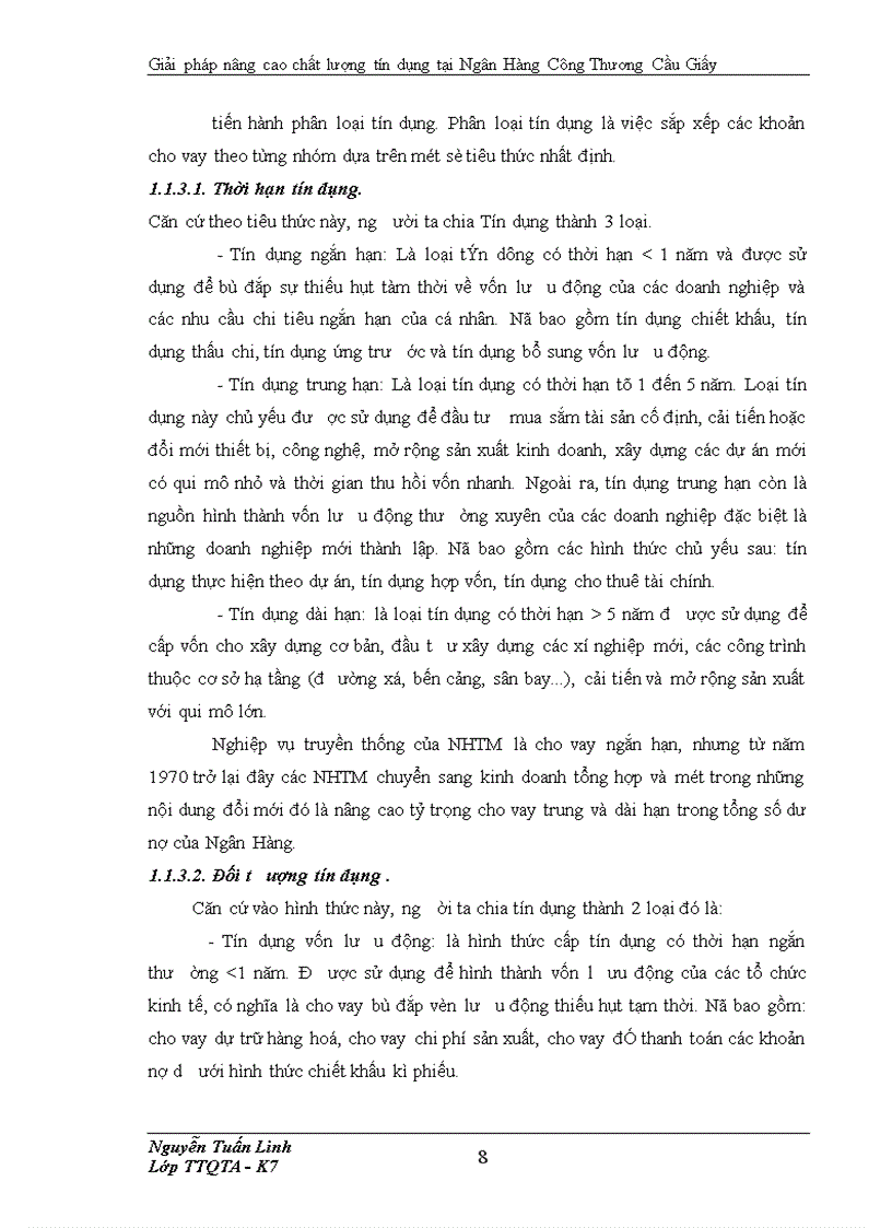 image for page Giải pháp nâng cao chất lượng tín dụng tại Ngân Hàng ng Thương Cầu Giấy