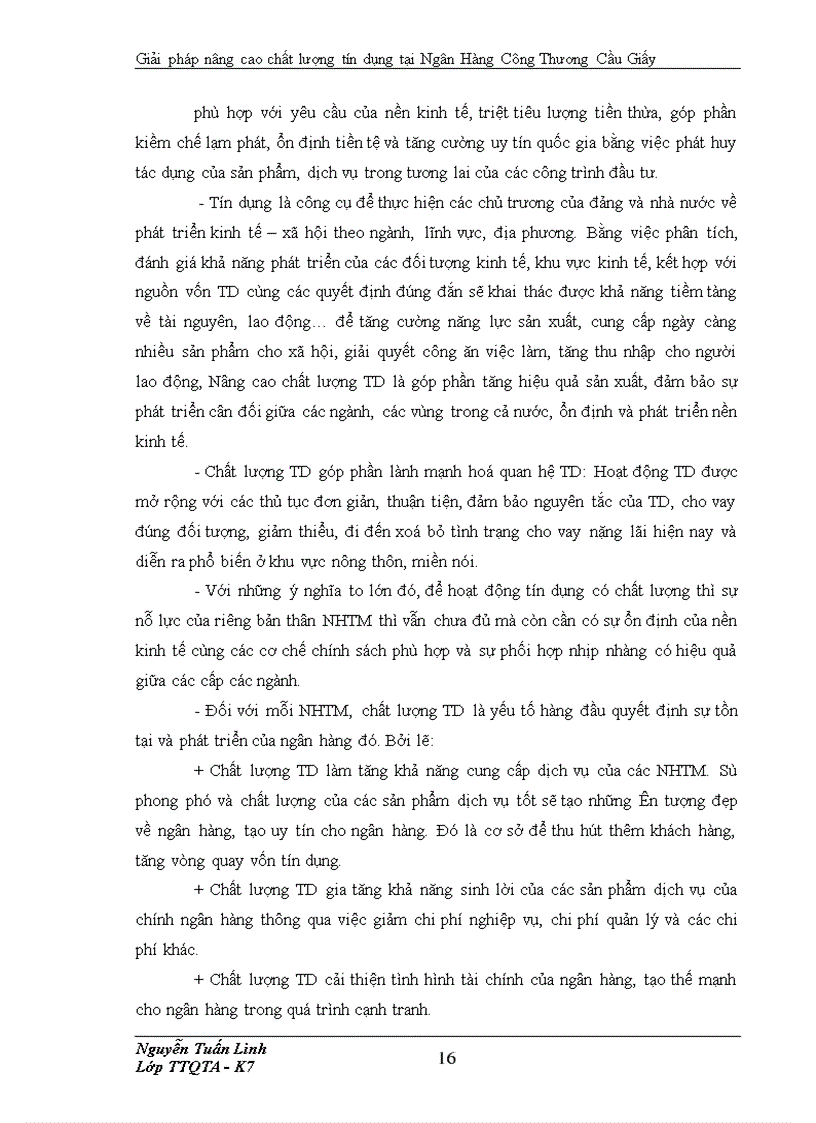 image for page Giải pháp nâng cao chất lượng tín dụng tại Ngân Hàng ng Thương Cầu Giấy