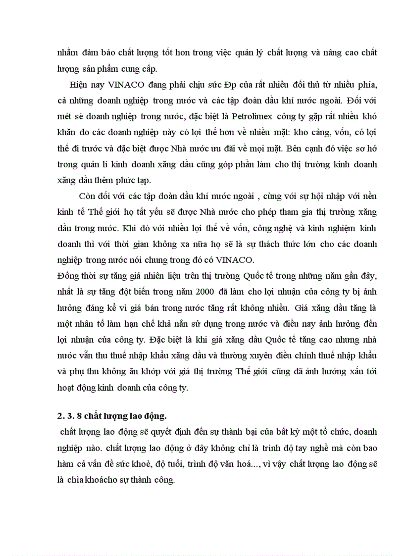 image for page Tạo điều kiện thuận lợi áp dụng thành công hệ thống quản lý chất lượng theo tiêu chuẩnQuốc tế ISO9001 2000 ở công ty Xăng Dầu Hàng Không