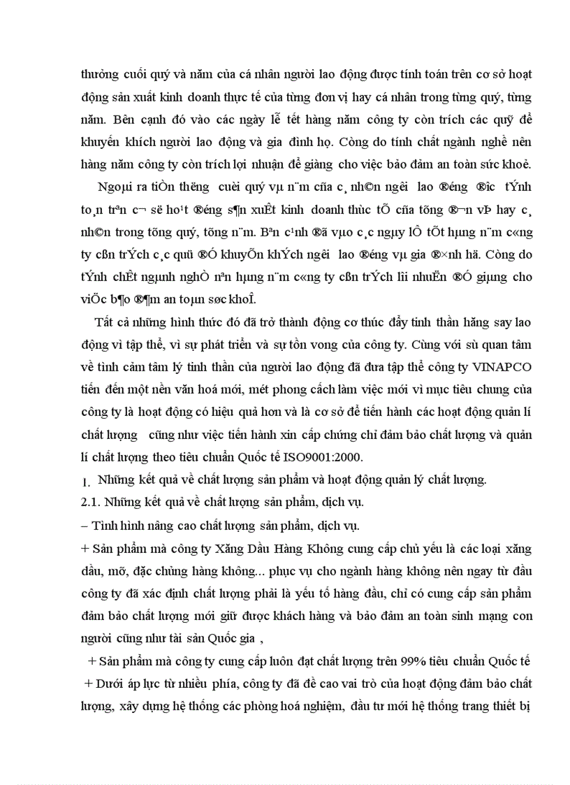 image for page Tạo điều kiện thuận lợi áp dụng thành công hệ thống quản lý chất lượng theo tiêu chuẩnQuốc tế ISO9001 2000 ở công ty Xăng Dầu Hàng Không