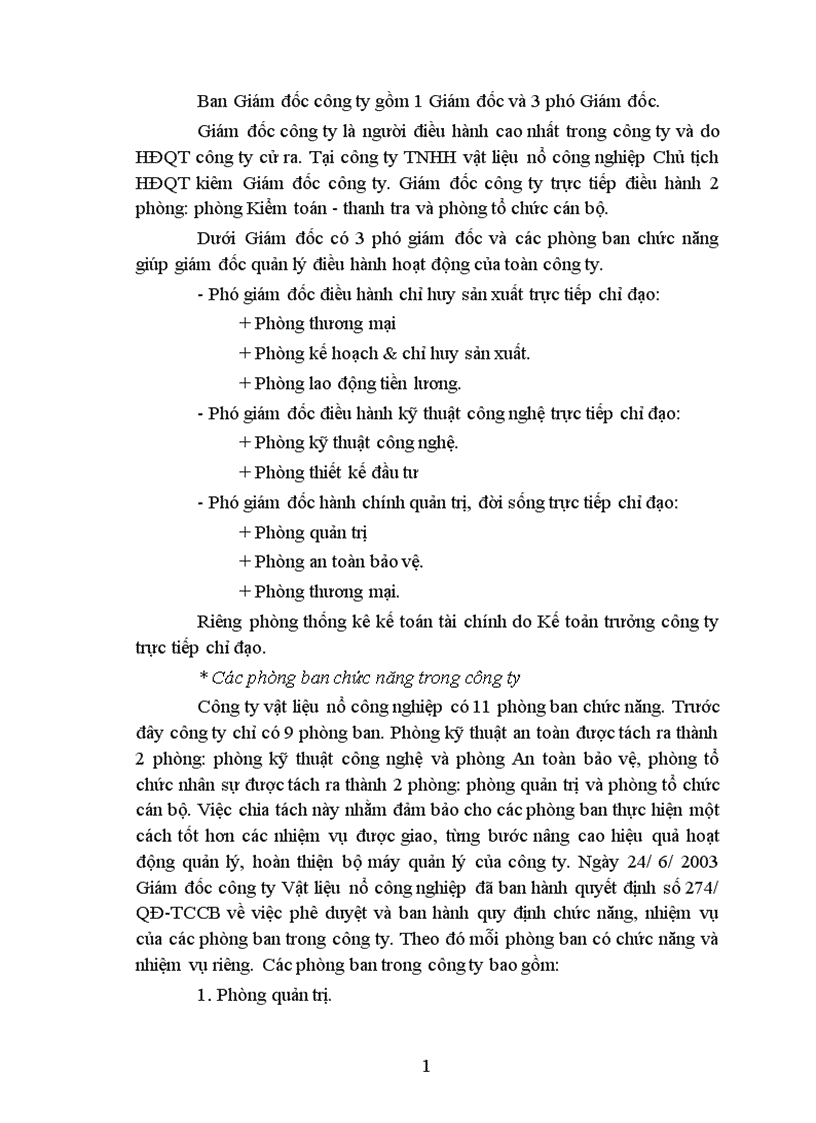 image for page Hoàn thiện công tác kế toán tiêu thụ và xác định kết quả tiêu thụ thành phẩm ở Công ty TNHH Vật liệu nổ công nghiệp 1
