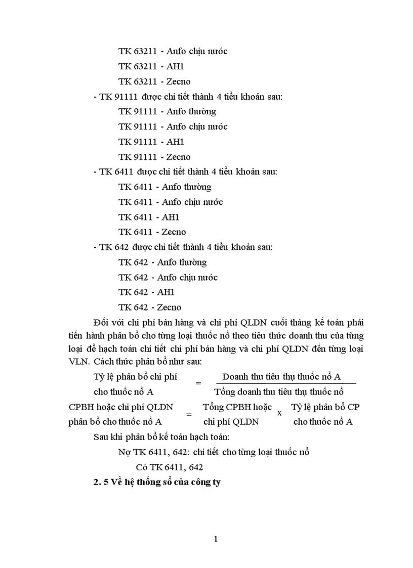 image for page Hoàn thiện công tác kế toán tiêu thụ và xác định kết quả tiêu thụ thành phẩm ở Công ty TNHH Vật liệu nổ công nghiệp 1