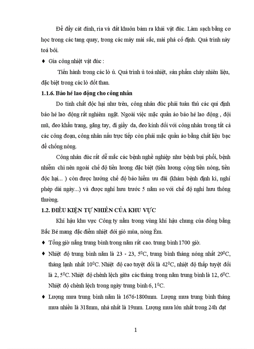 image for page Tính toán thiết kế hệ thống thông gió xử lý khí thải Phân xưởng Đúc Công ty Mai Động 1