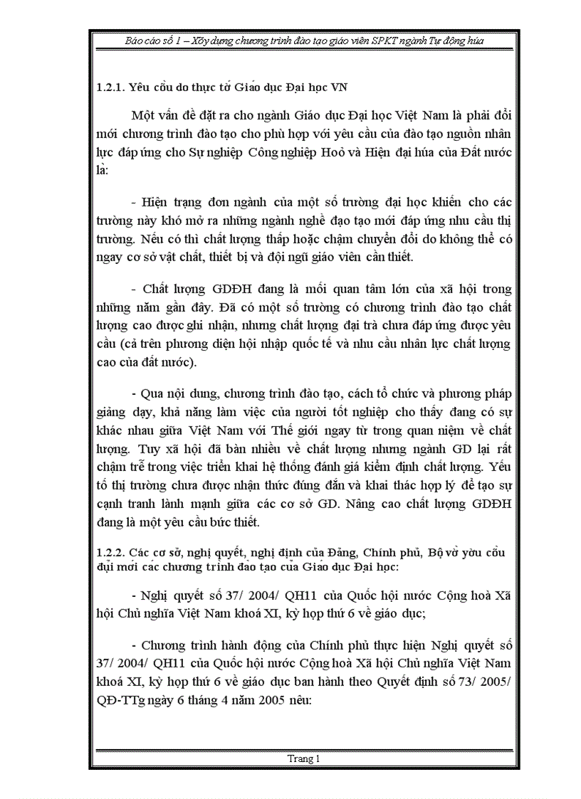 image for page thực trạng chương trình đào tạo ngành tự động hóa theo học chế tín chỉ 1