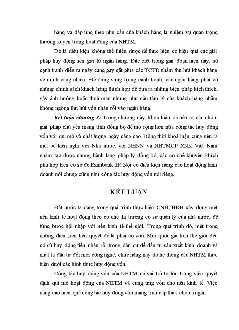 image for page Giải pháp nhằm nâng cao hiệu quả công tác huy động vốn tại NHTM CP XNK chi nhánh Hà Nội 1