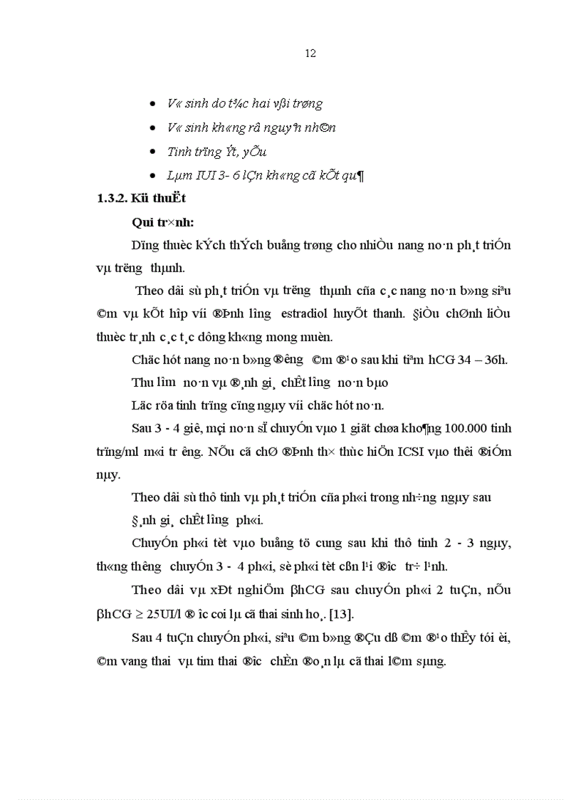 image for page Đánh giá kết quả của phương pháp thụ tinh trong ống nghiệm IVF tại Bệnh viện Phụ sản Hà Nội từ tháng 6 2006 đến tháng 6 2008