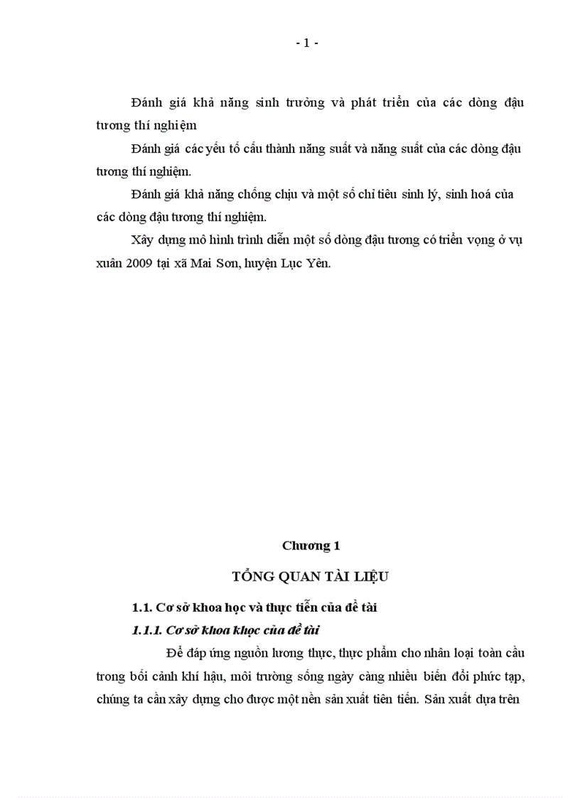 image for page Đánh giá khả năng sinh trưởng và phát triển của một số dòng đậu tương nhập nôi từ Australia tại huyện Lục Yên tỉnh Yên Bái năm 2008 2009