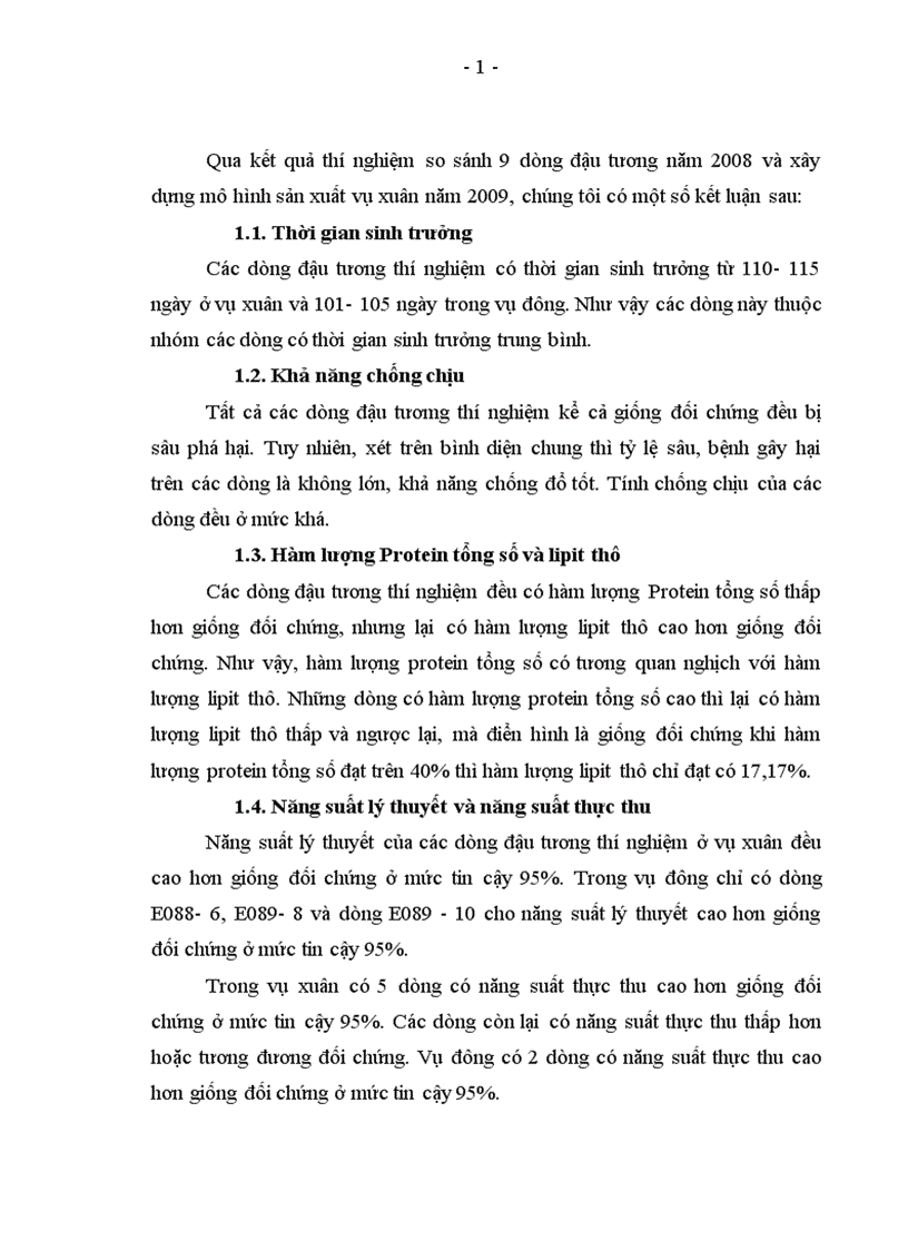 image for page Đánh giá khả năng sinh trưởng và phát triển của một số dòng đậu tương nhập nôi từ Australia tại huyện Lục Yên tỉnh Yên Bái năm 2008 2009