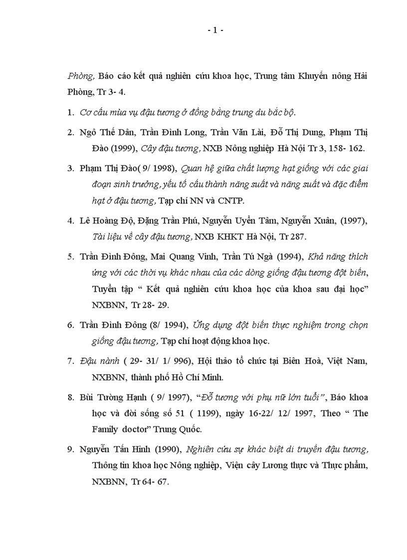 image for page Đánh giá khả năng sinh trưởng và phát triển của một số dòng đậu tương nhập nôi từ Australia tại huyện Lục Yên tỉnh Yên Bái năm 2008 2009