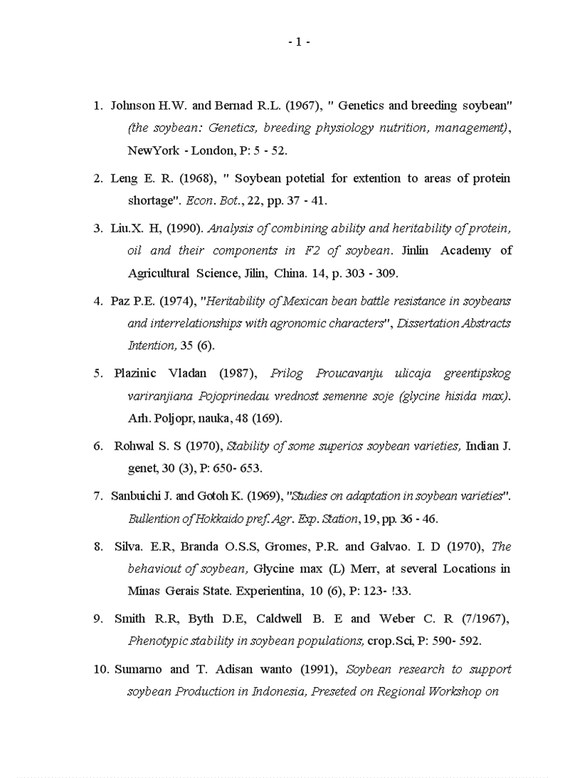 image for page Đánh giá khả năng sinh trưởng và phát triển của một số dòng đậu tương nhập nôi từ Australia tại huyện Lục Yên tỉnh Yên Bái năm 2008 2009