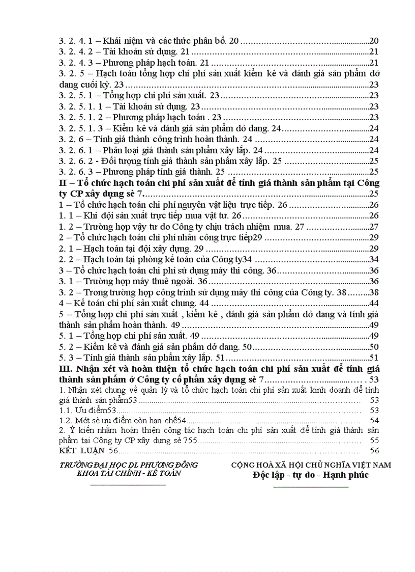 image for page Tổ chức hạch toán chi phí sản xuất kinh doanh để tính giá thành sản phẩm ở công ty cổ phần xây dựng số 7 Vinaconex7 1