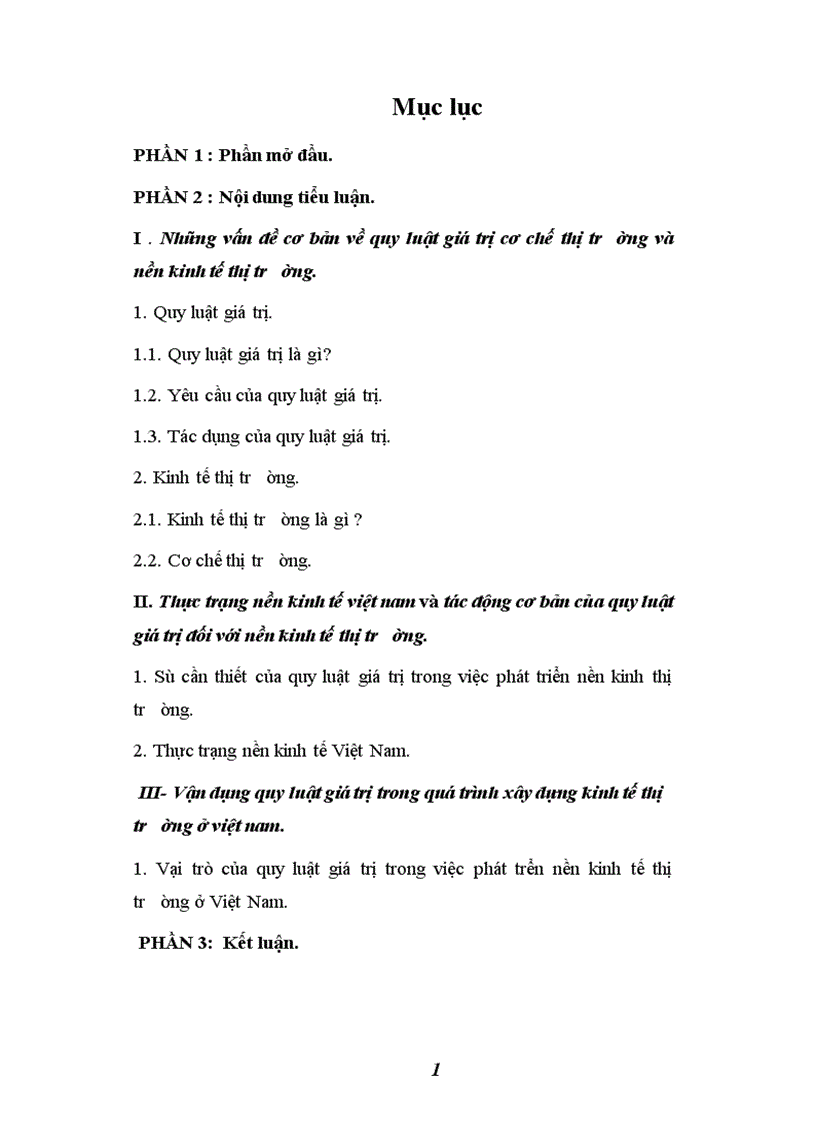 image for page Thực trạng nền kinh tế ở Việt Nam và tác động cơ bản của quy luật giá trị đối với nền kinh tế thị trường