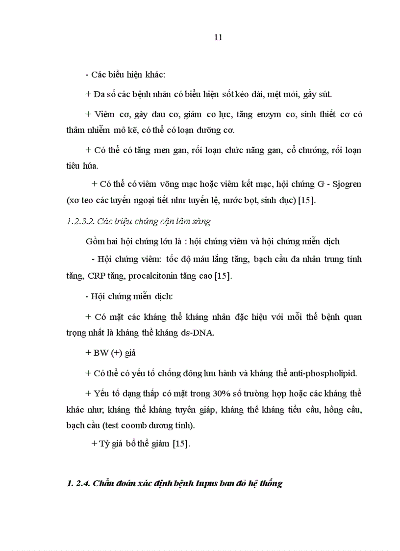 image for page Đánh giá hoạt động bệnh lupus ban đỏ theo chỉ số SLEDAI và so sánh với một số chỉ số khác