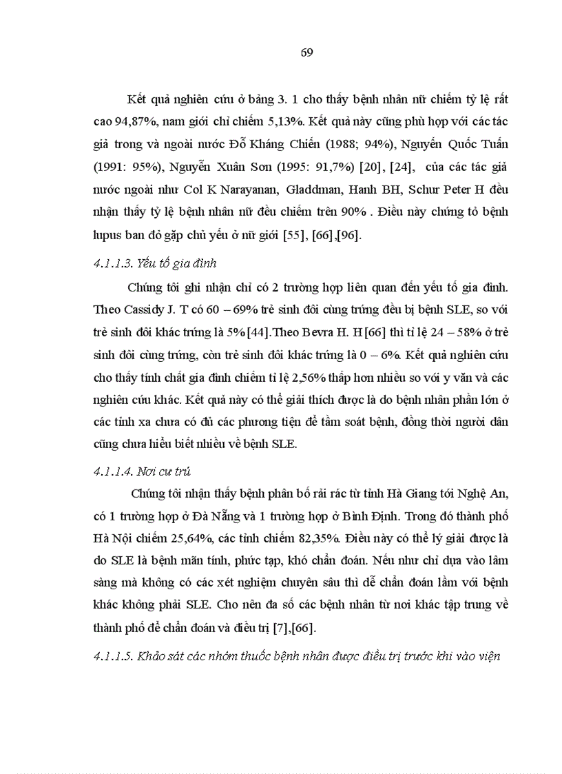 image for page Đánh giá hoạt động bệnh lupus ban đỏ theo chỉ số SLEDAI và so sánh với một số chỉ số khác