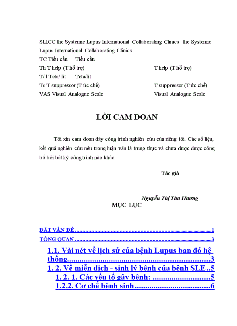 image for page Đánh giá hoạt động bệnh lupus ban đỏ theo chỉ số SLEDAI và so sánh với một số chỉ số khác