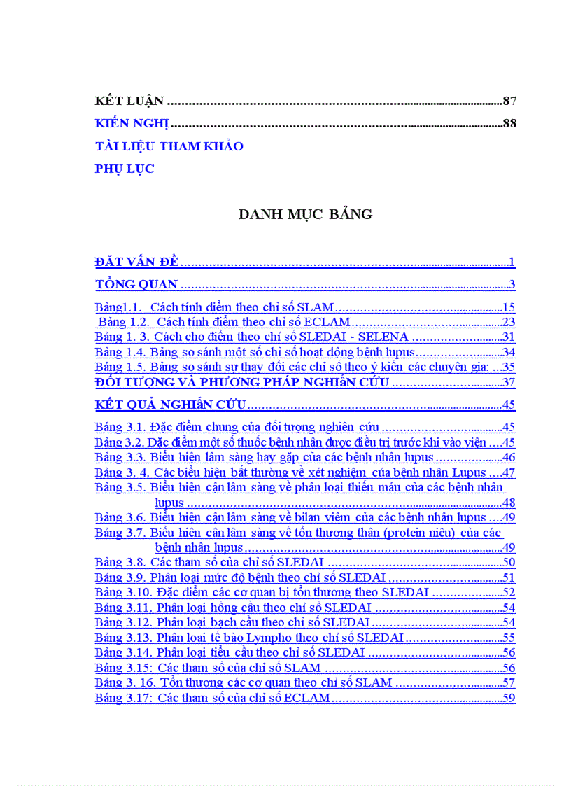 image for page Đánh giá hoạt động bệnh lupus ban đỏ theo chỉ số SLEDAI và so sánh với một số chỉ số khác