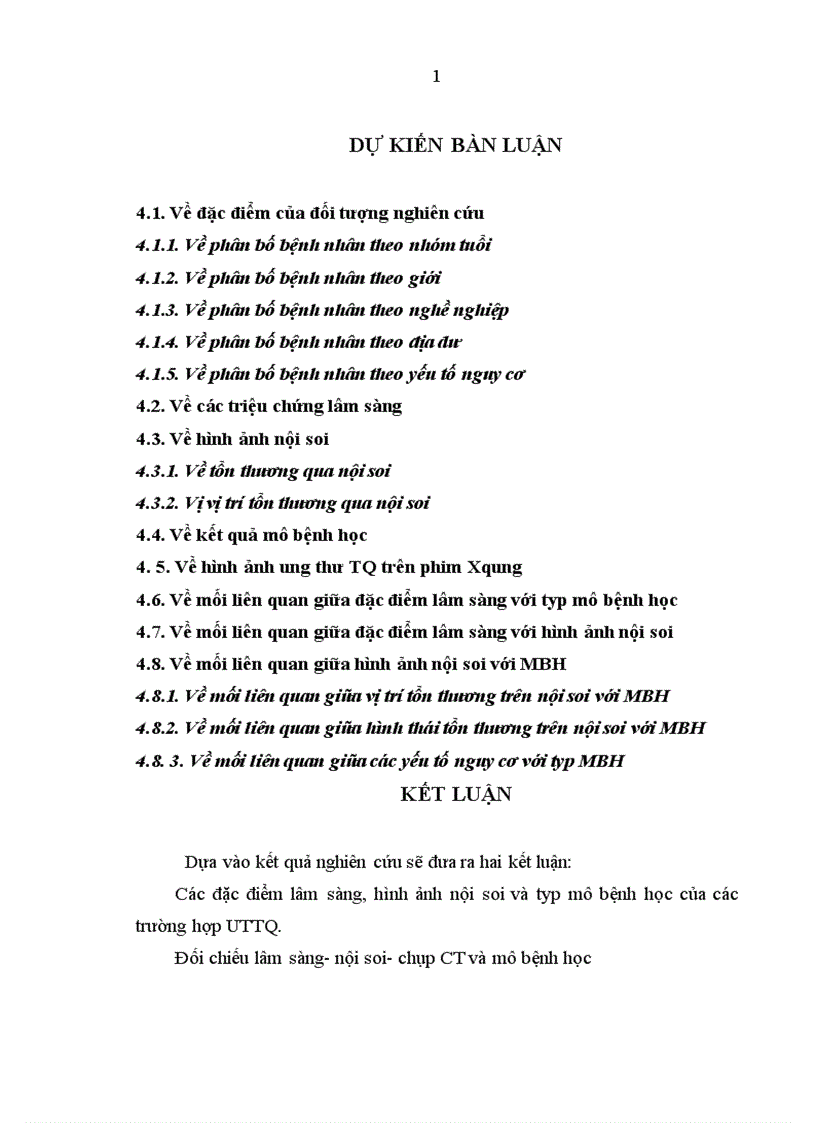 image for page Nghiên cứu đặc điểm lâm sàng và mô bệnh học ung thư biểu mô thực quản 1