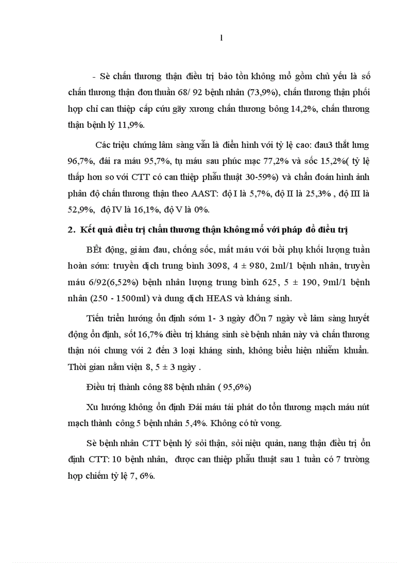 image for page Nghiên cứu đặc điểm lâm sàng cận lâm sàng và kết quả điều trị chấn thương thận không mổ tại bệnh viện Việt Đức