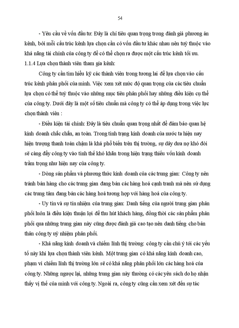 image for page Hoàn thiện hệ thống kênh phân phối hàng hoá của Công ty Cổ phần Đầu tư Thương Mại Hoàng Sơn 1