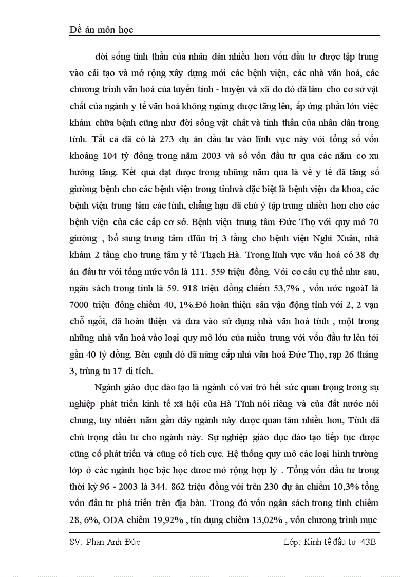 image for page Thực trạng và giải pháp nhằm thu hút và sử dụng vốn đầu tư có hiệu quả tại Hà Tĩnh 1