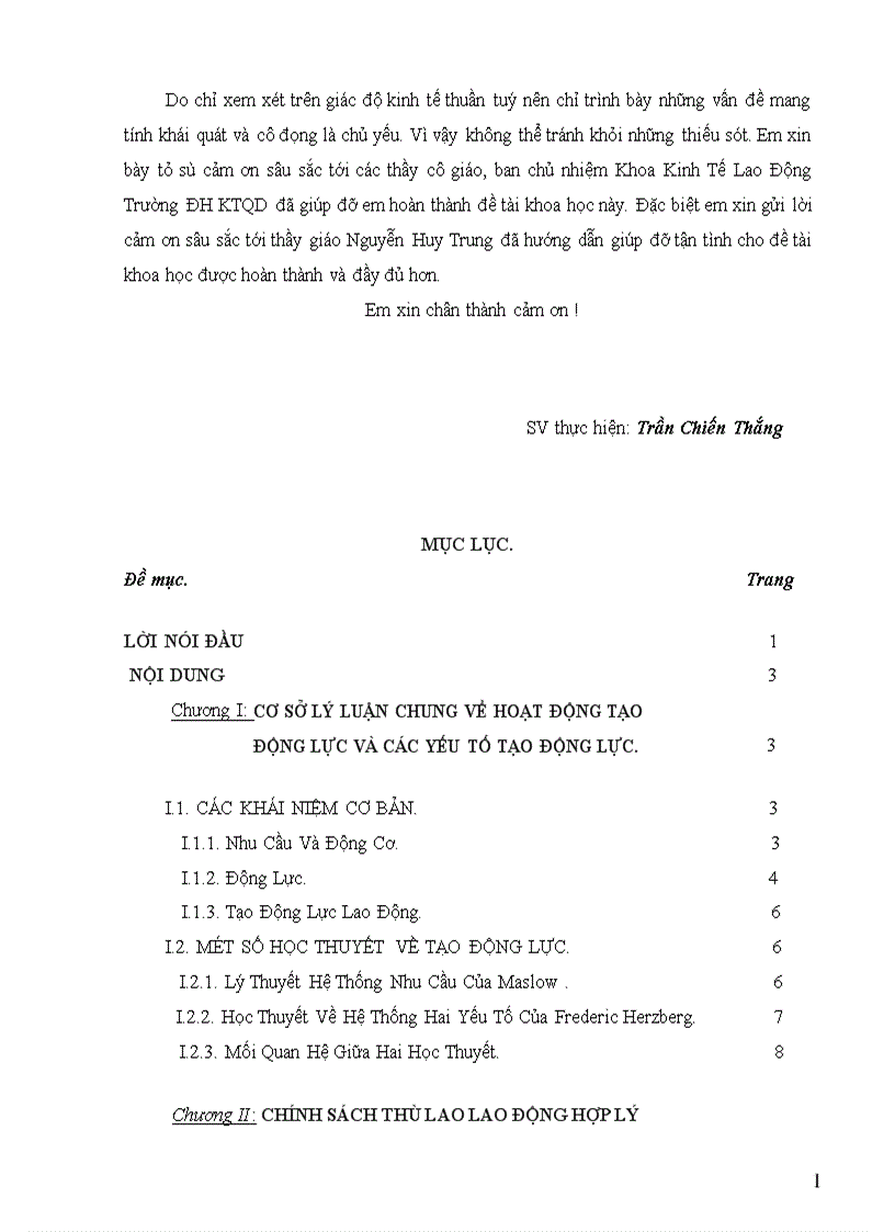 image for page Chính sách thù lao lao động hợp lý và động lực lao động