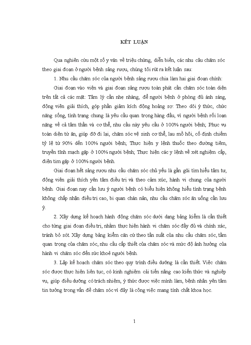 image for page Chăm sóc người bệnh sảng rượu