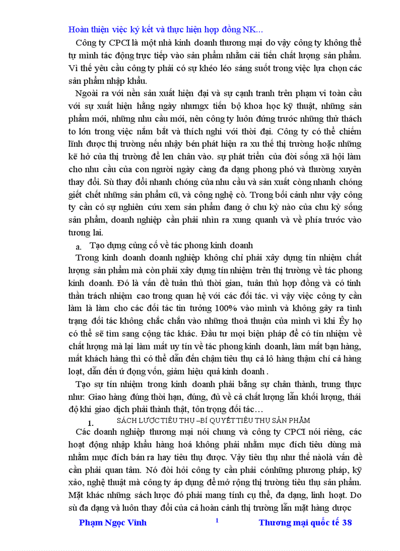 image for page Hoàn thiện việc ký kết và tổ chức thực hiện hợp đồng tại công ty CPCI