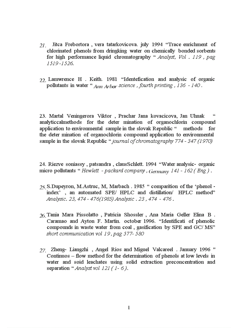 image for page Phương pháp sắc ký khí lỏng hiệu suất cao HPLC và những vấn đề cần nghiên cứu ứng dụng