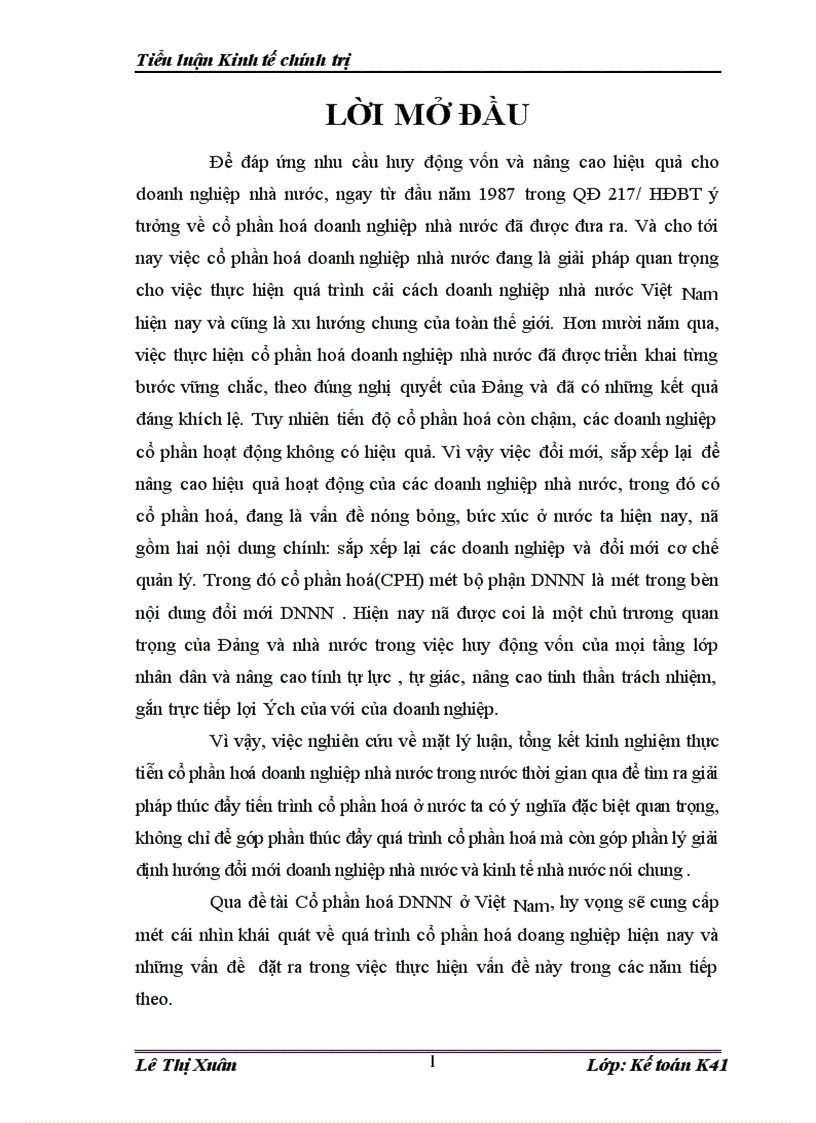 image for page Cổ phần hoá doanh nghiệp nhà nước ở Việt Nam